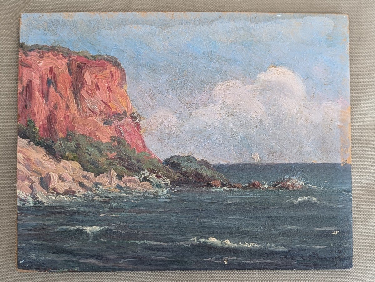 Louis Agricol Montagné :  Cassis ( Cap Canaille ) -photo-2