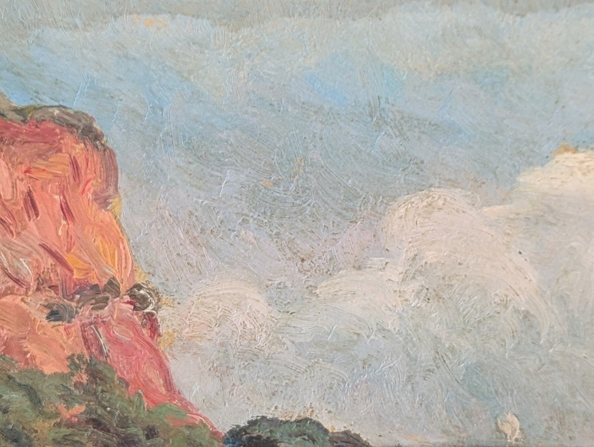 Louis Agricol Montagné :  Cassis ( Cap Canaille ) -photo-3
