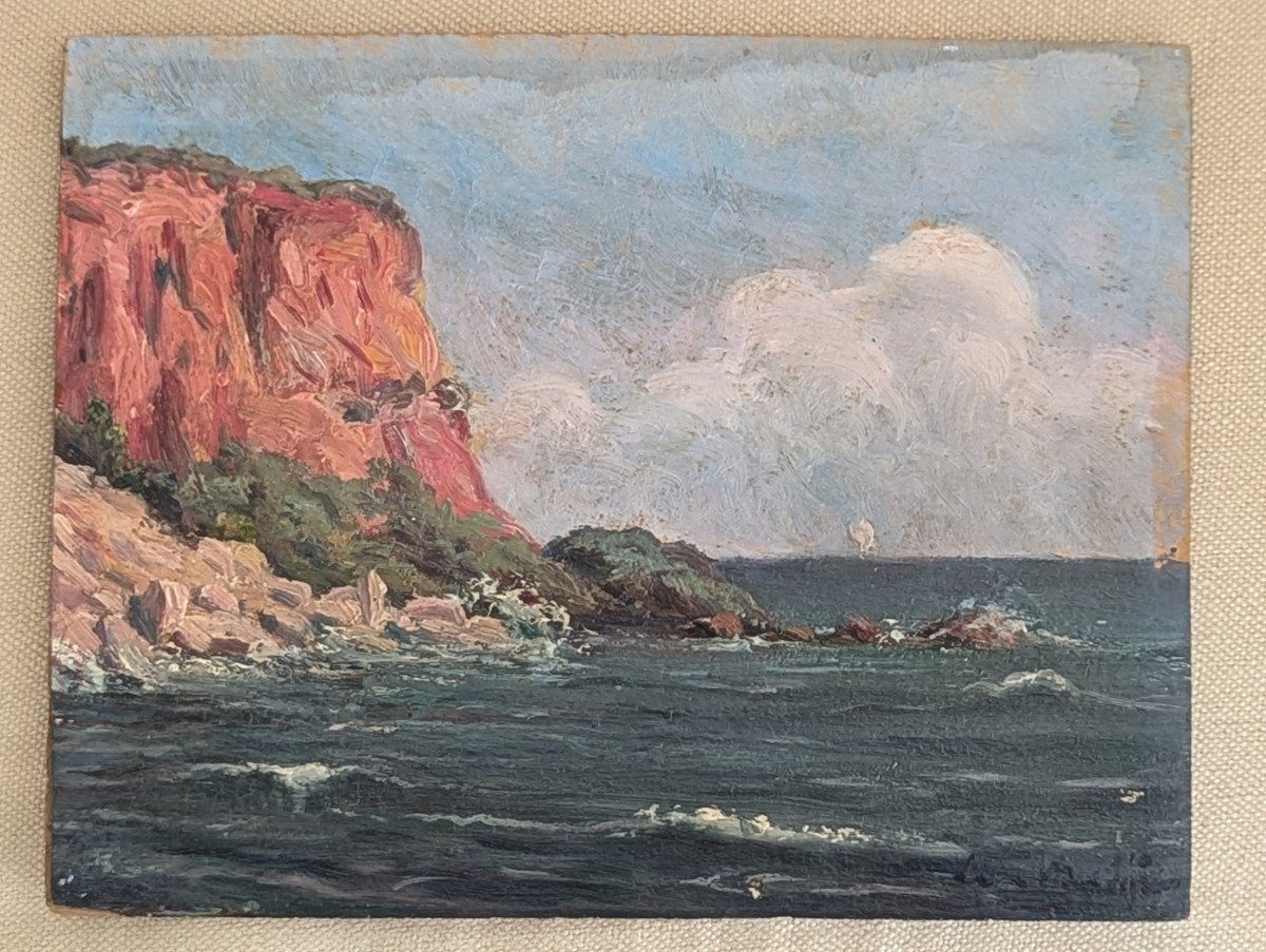Louis Agricol Montagné :  Cassis ( Cap Canaille ) -photo-5