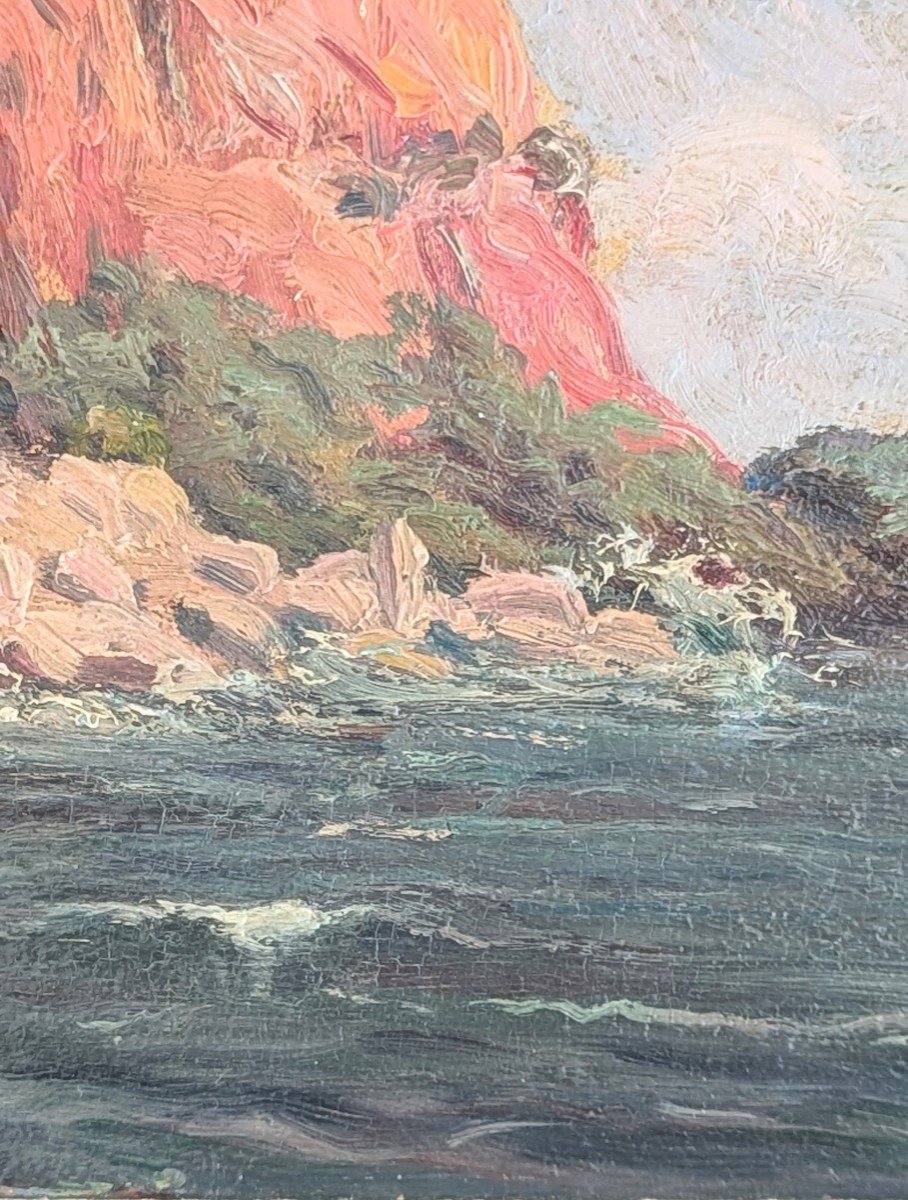 Louis Agricol Montagné :  Cassis ( Cap Canaille ) -photo-7