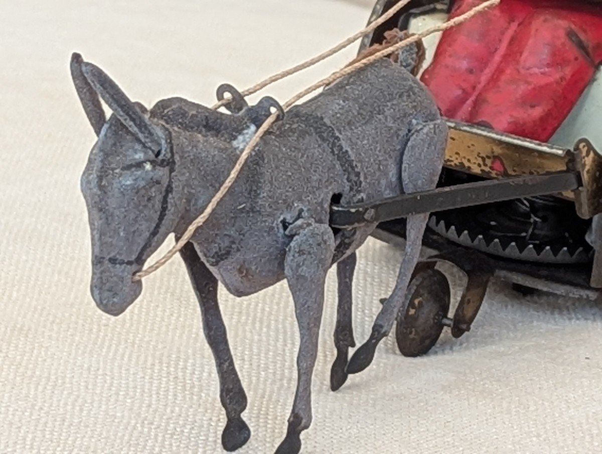Lehmann Jouet Allemand, Ancien " l'âne Récalcitrant" -photo-5