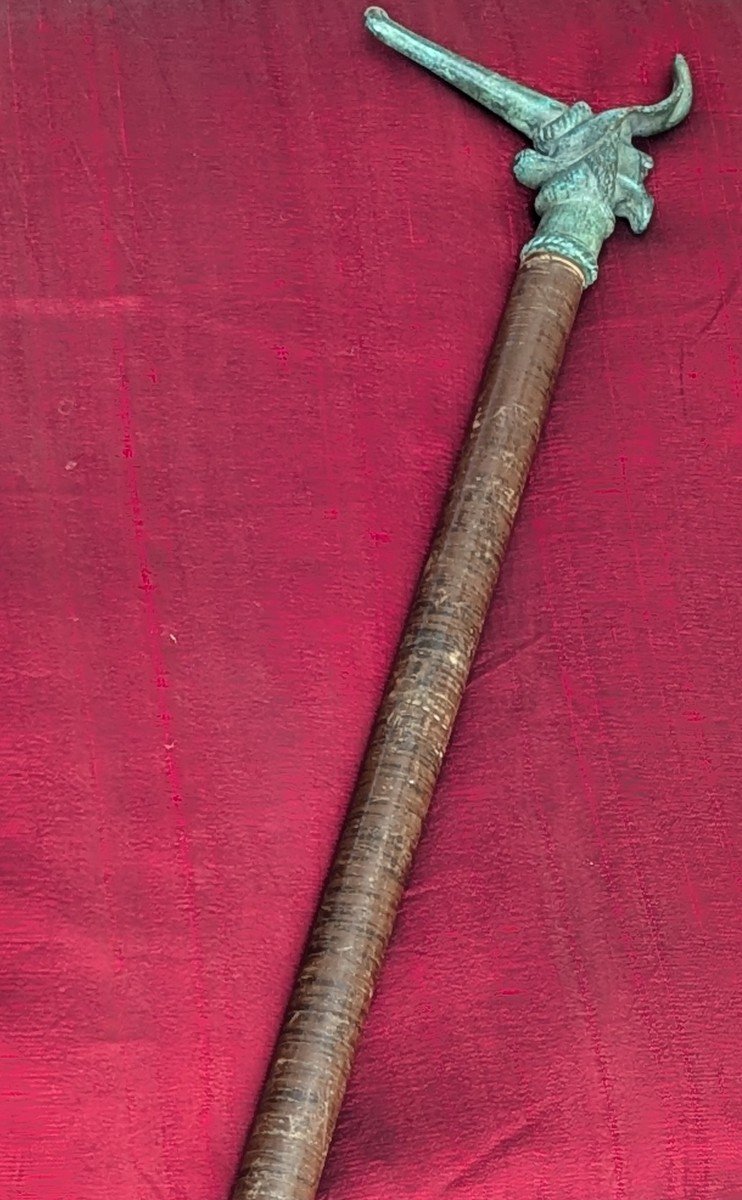 Puzzle Defense Cane, Collector's Item, Late 19th Century -photo-2
