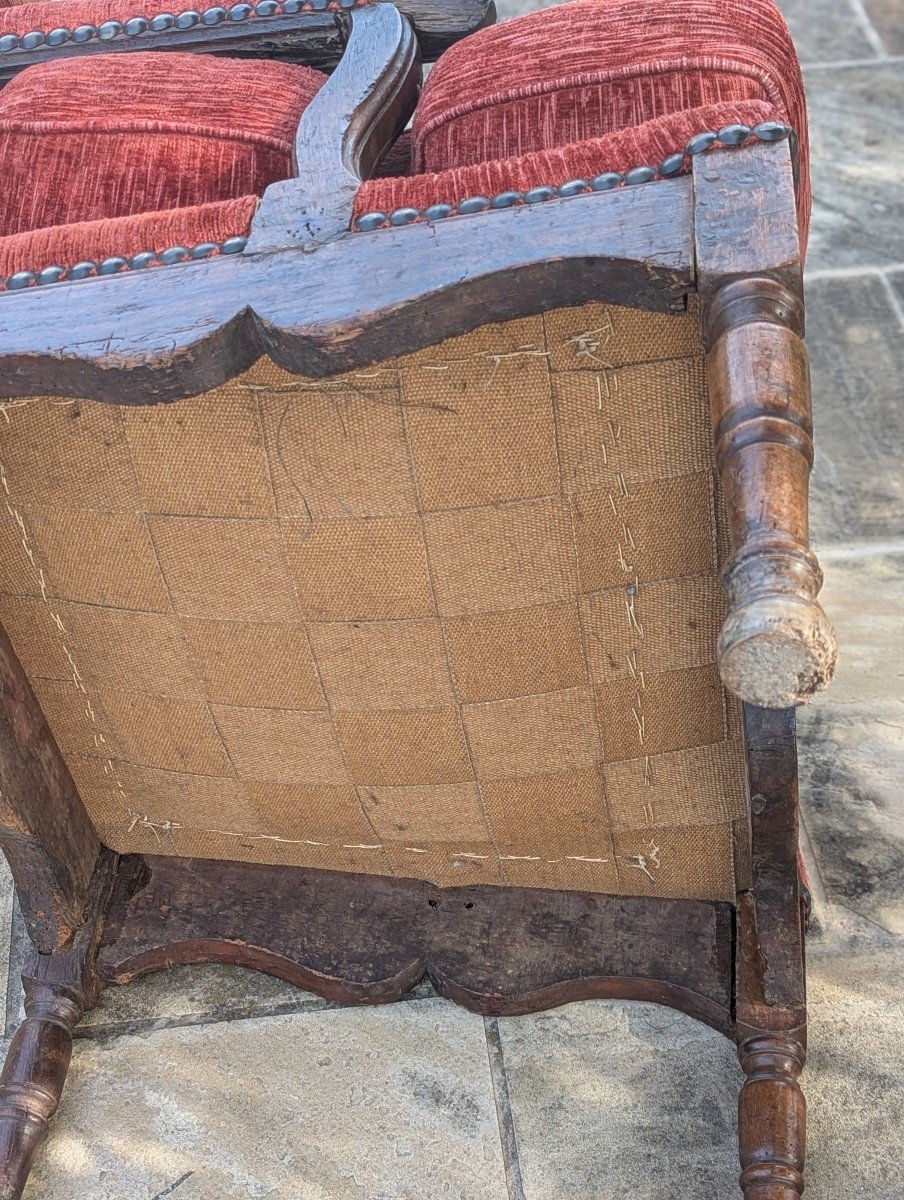 Wooden Throne Chair With Heart-shaped Back -photo-6