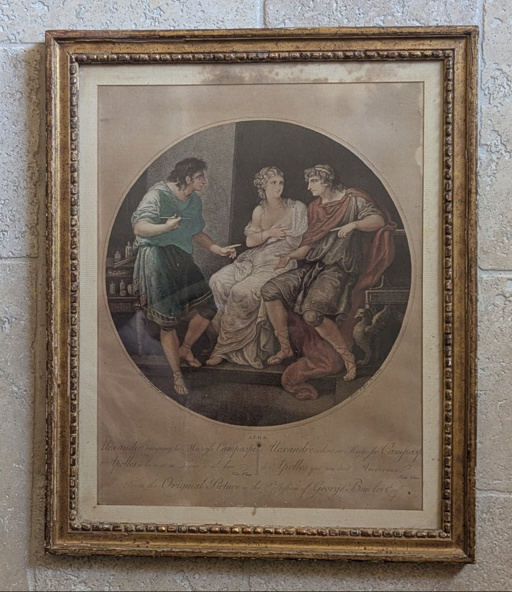 L' Atelier du peintre d'après Angelika Kauffmann gravée par Thomas Burke-photo-7