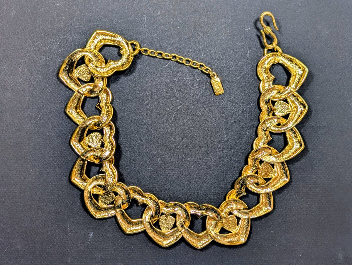 Yves Saint Laurent Antique Necklace, 1980s -photo-6