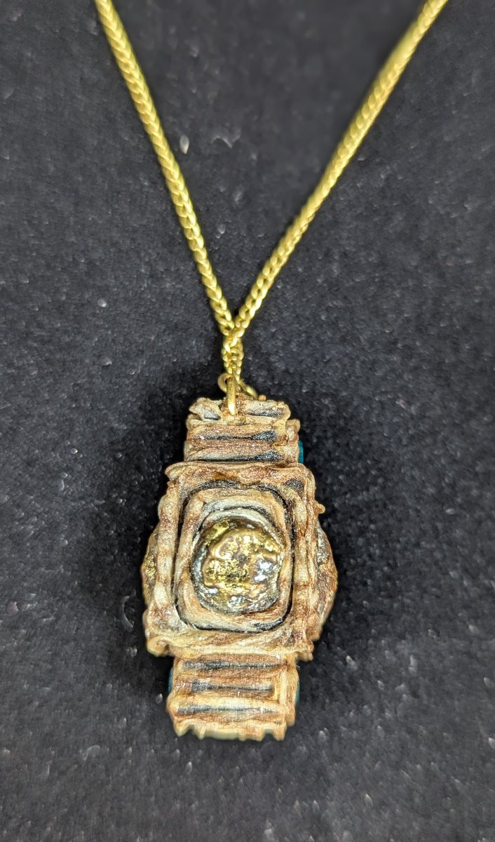 Henry Périchon dit HENRY collier pendentif -photo-1
