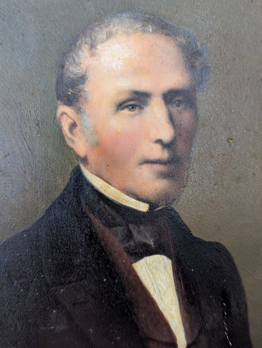 Peinture portrait d'homme-photo-2
