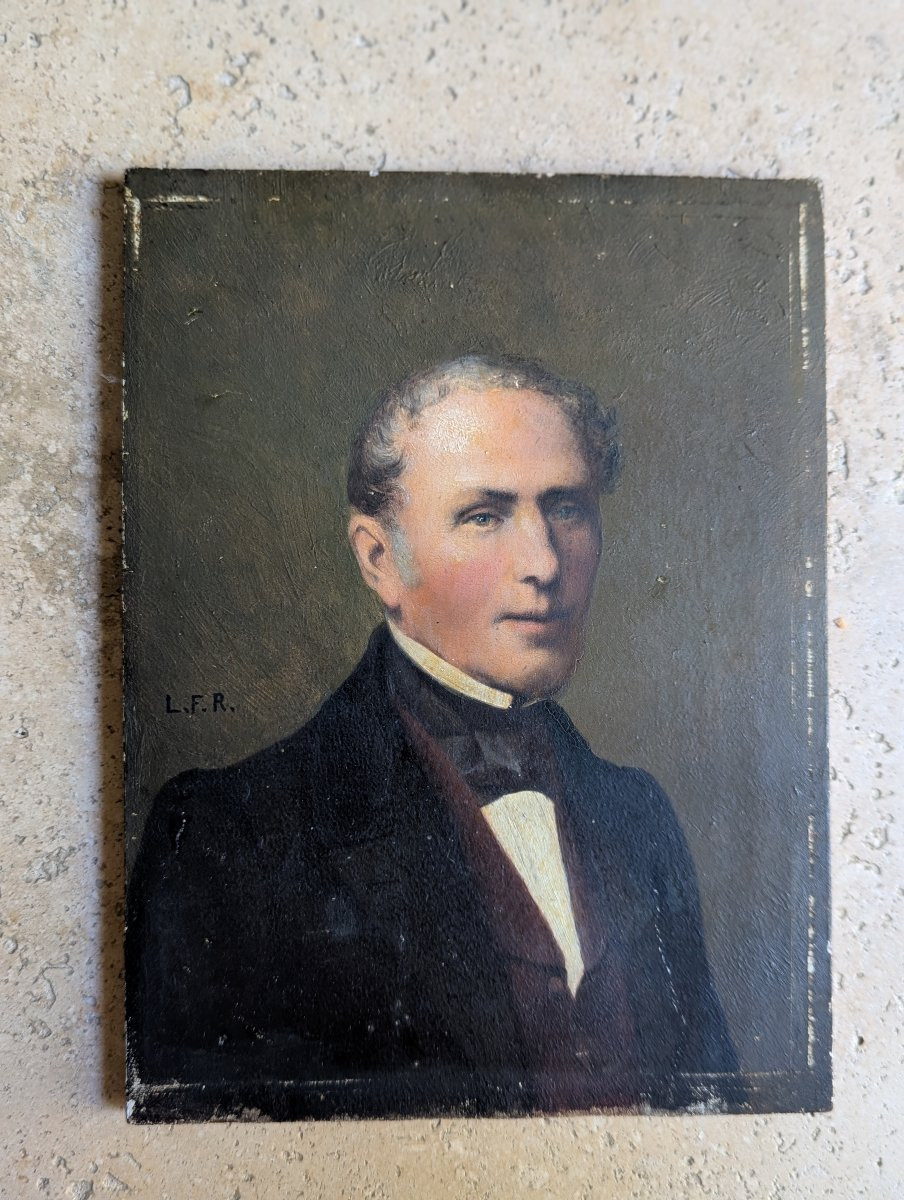 Peinture portrait d'homme-photo-3