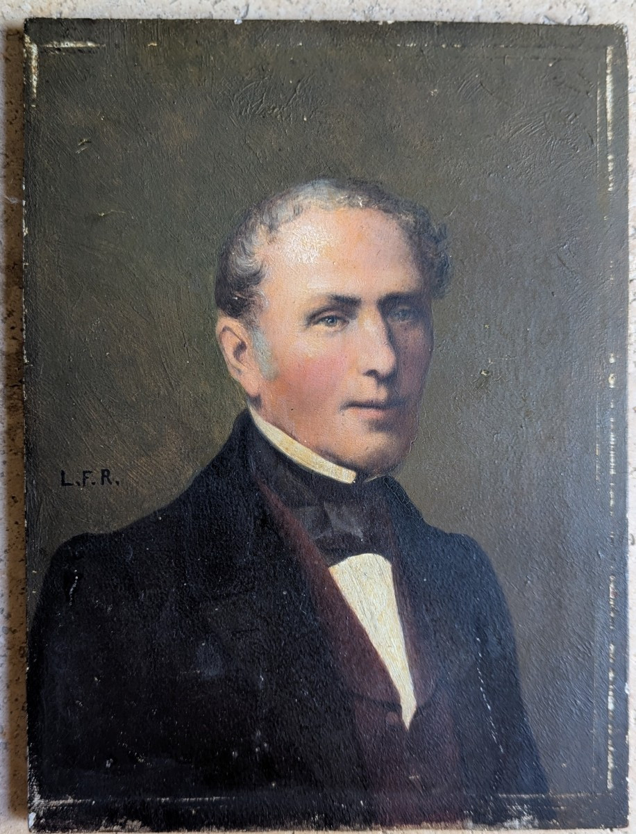 Peinture portrait d'homme