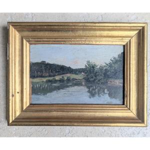 Landscape Attributed To Charles Bousquet, Framed. 