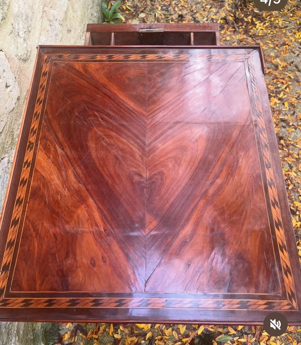 Louis XVI Style Side Table-photo-5