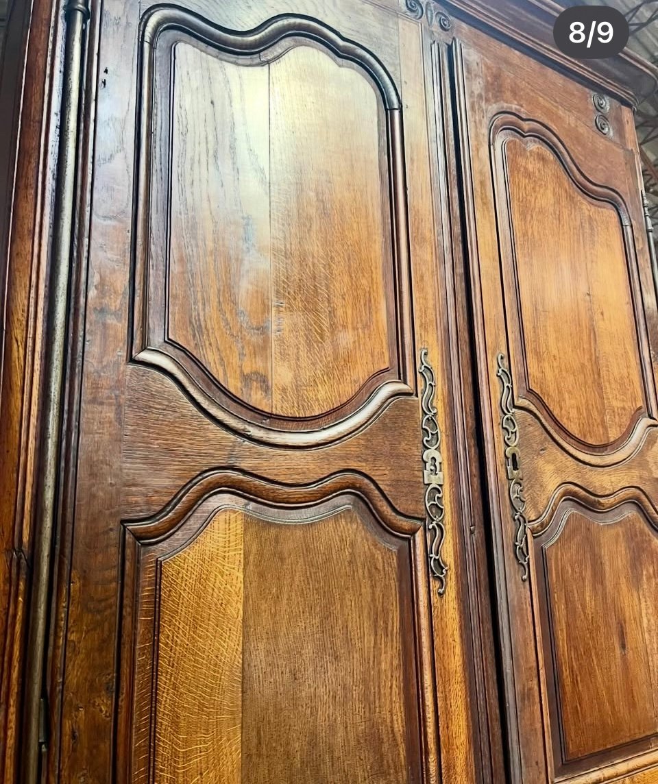 buffet 2 corps en chêne-photo-4