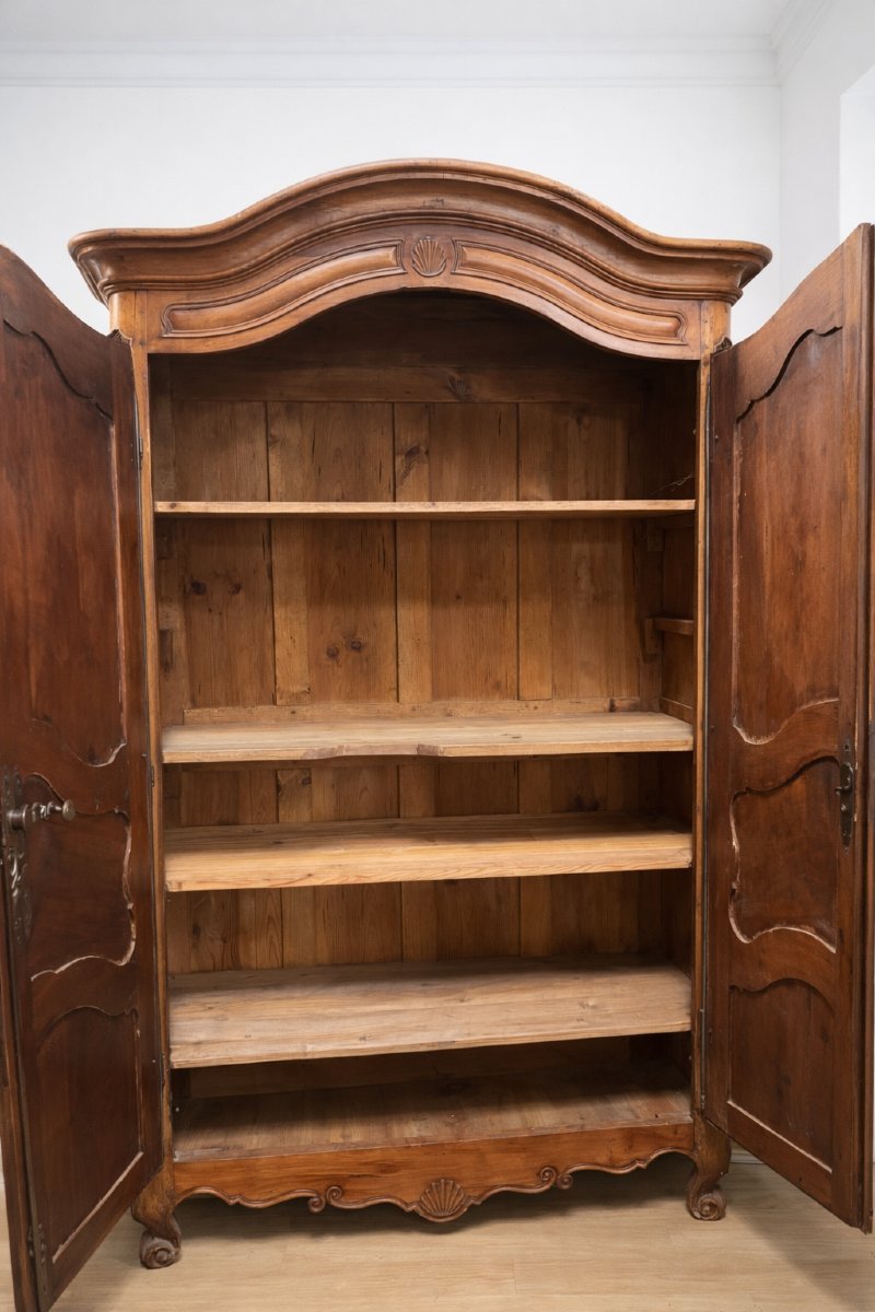 Armoire Lyonnaise 18th en Merisier-photo-4