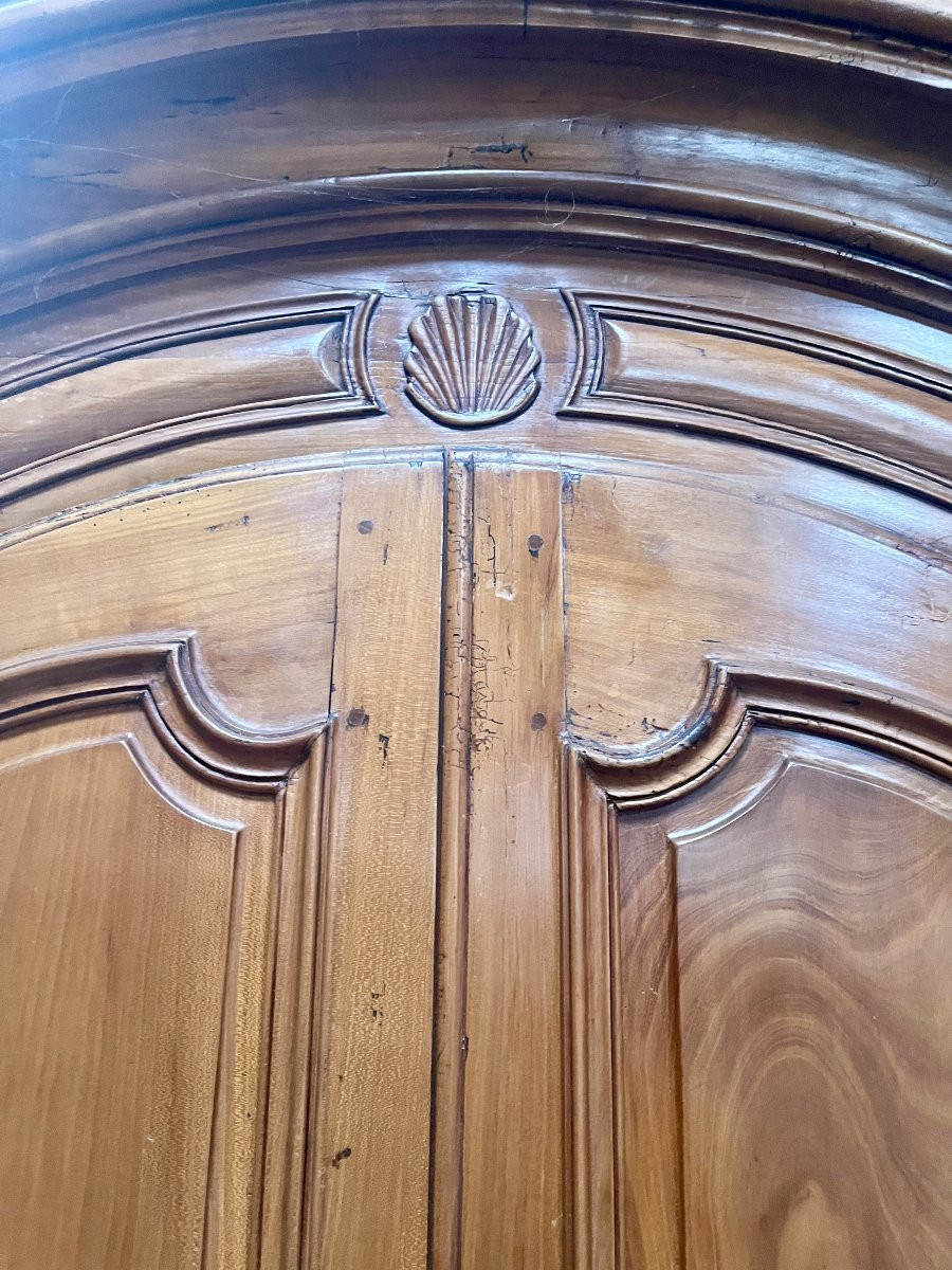 Armoire Lyonnaise 18th en Merisier-photo-1