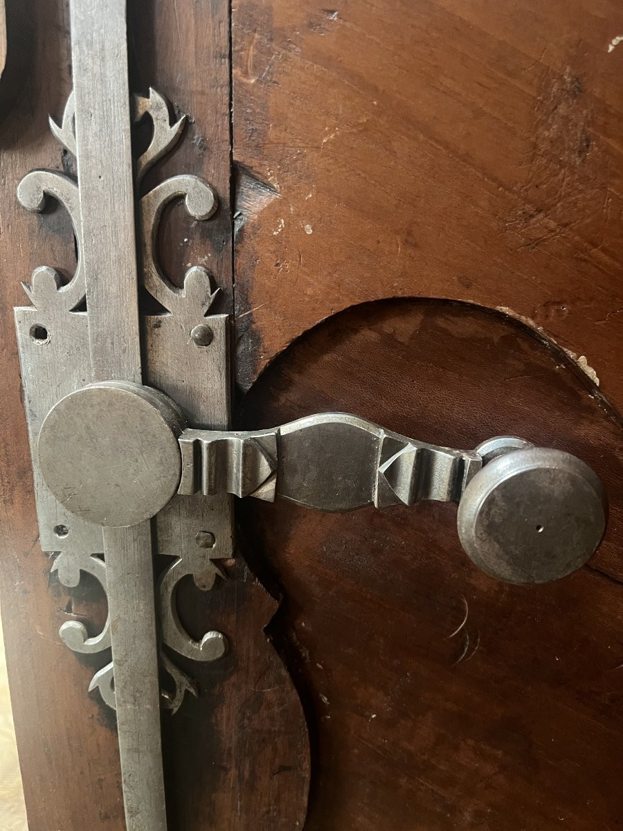 Armoire Lyonnaise 18th en Merisier-photo-4