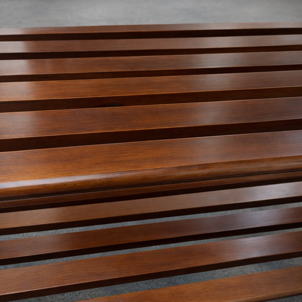 Two-tier Walnut Serving Cart-photo-4