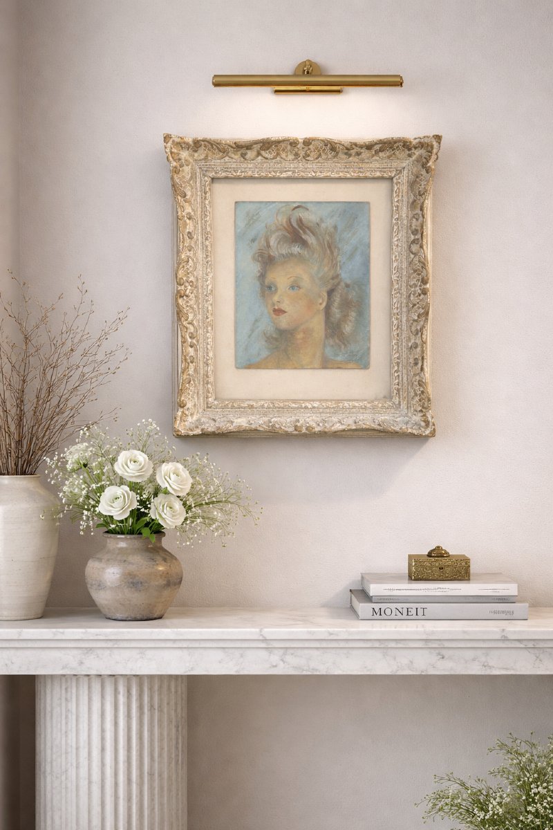 Jean-gabriel Domergue (1889-1962) Portrait Of An Elegant Woman-photo-4