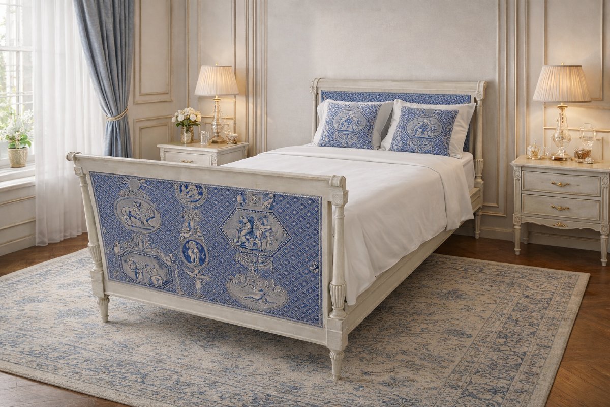 Single Bed - Directoire Style-photo-1
