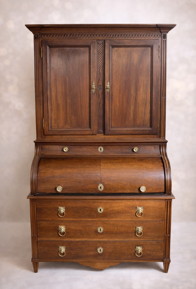 Scriban directoire en noyer -photo-2