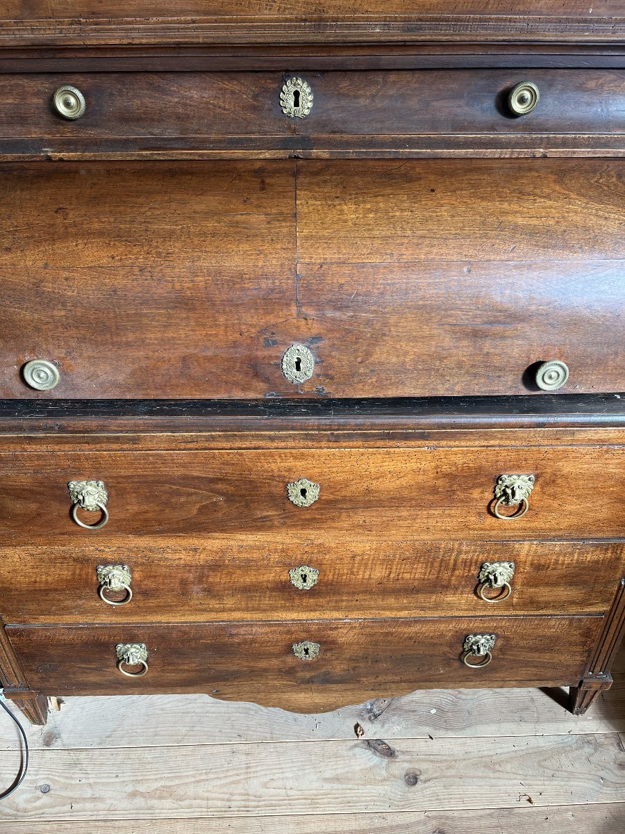 Scriban directoire en noyer -photo-3