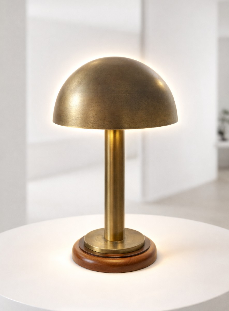 Mushroom Lamp From France-photo-2
