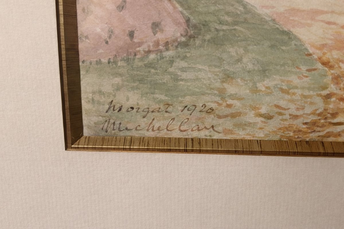 l heure du thé a Morgat 1920-photo-3