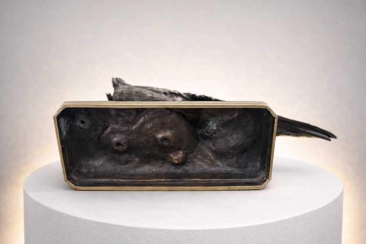 Bronze au faisan -Troudoux-photo-3