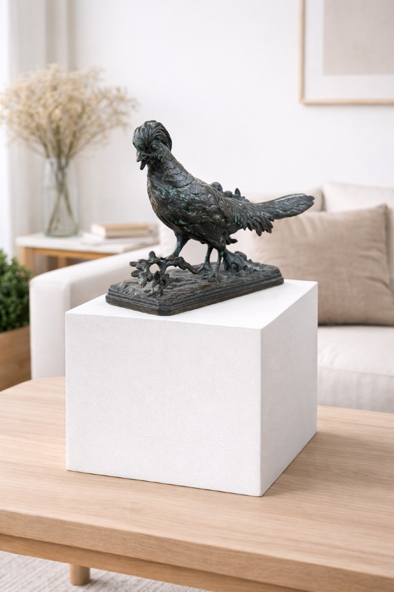 Bronze au faisan -Troudoux