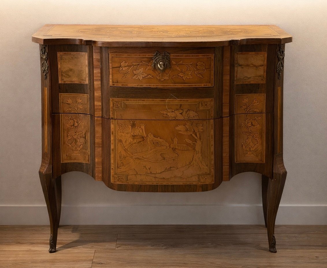 Louis XV – Louis XVI Transition Style Commode -photo-4