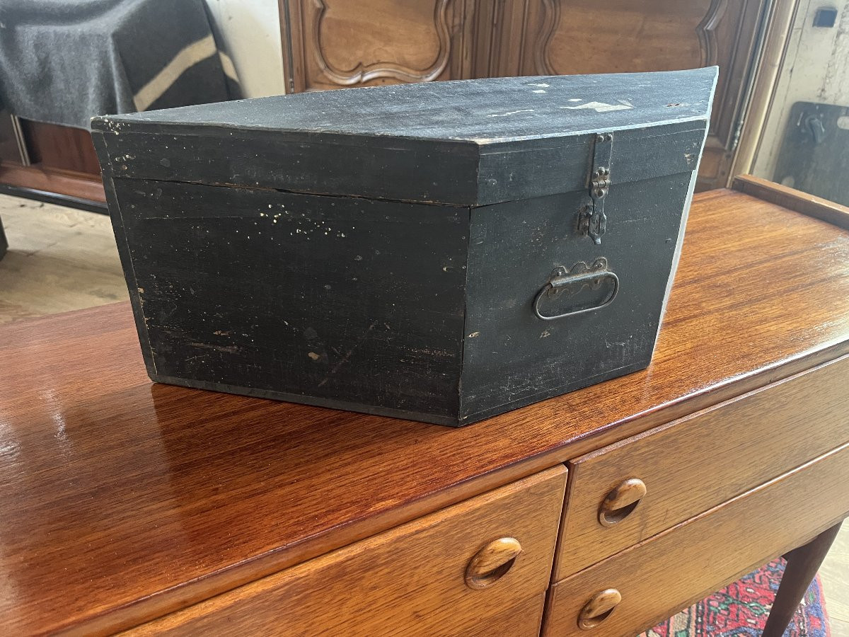 Beaver-skin Captain's Bicorn Hat – Late 19th Century-photo-3