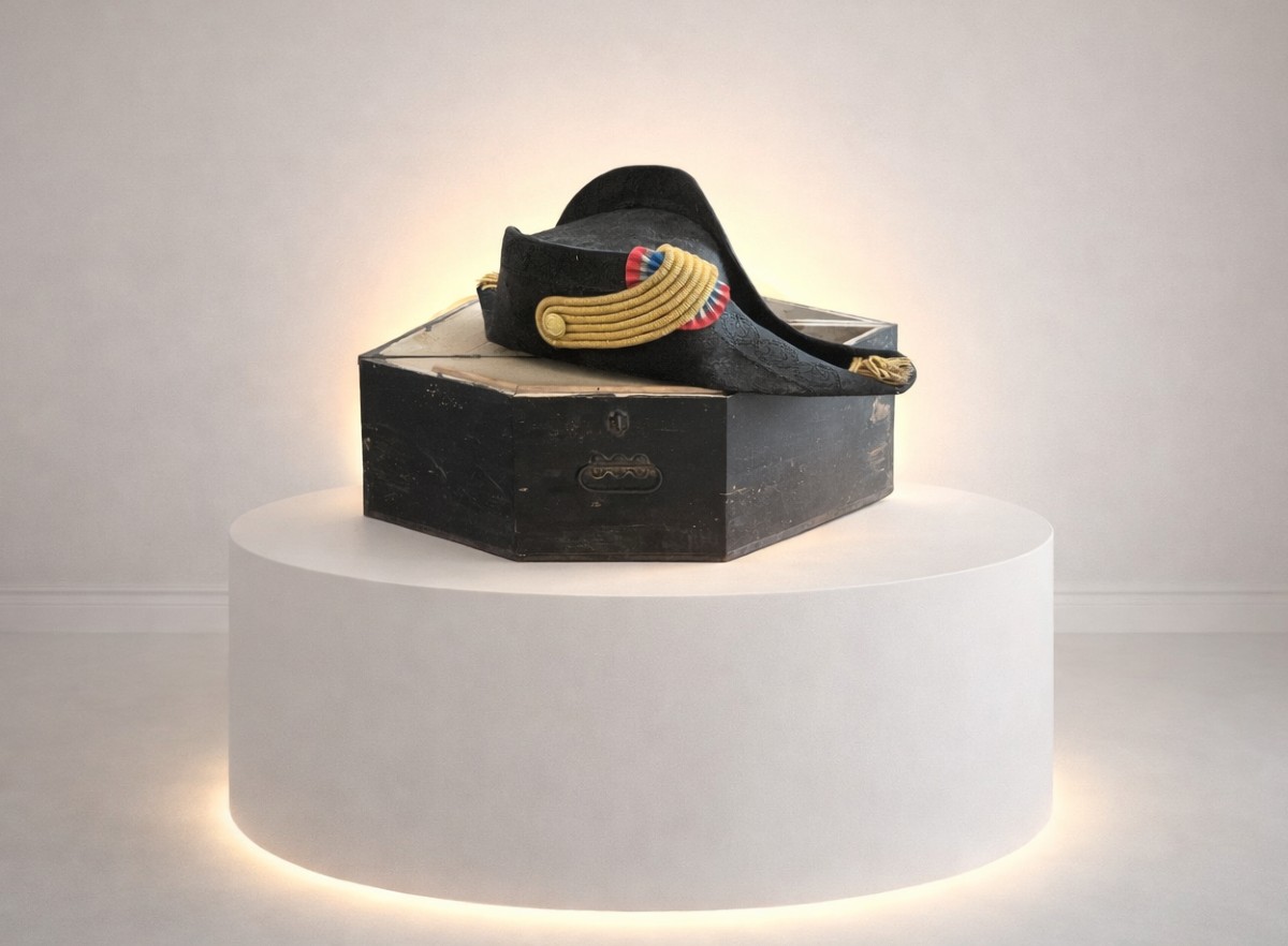 Beaver-skin Captain's Bicorn Hat – Late 19th Century