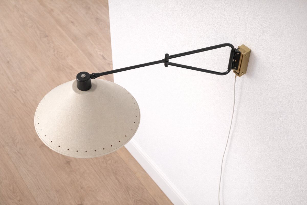 Applique murale vintage style Lunel – Années 1950-1960  -photo-6