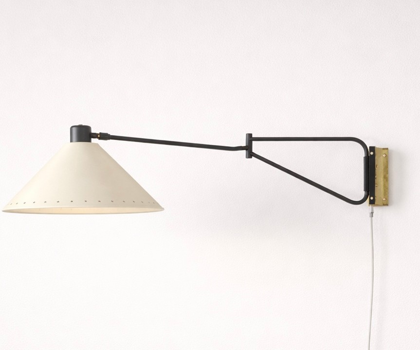 Applique murale vintage style Lunel – Années 1950-1960  