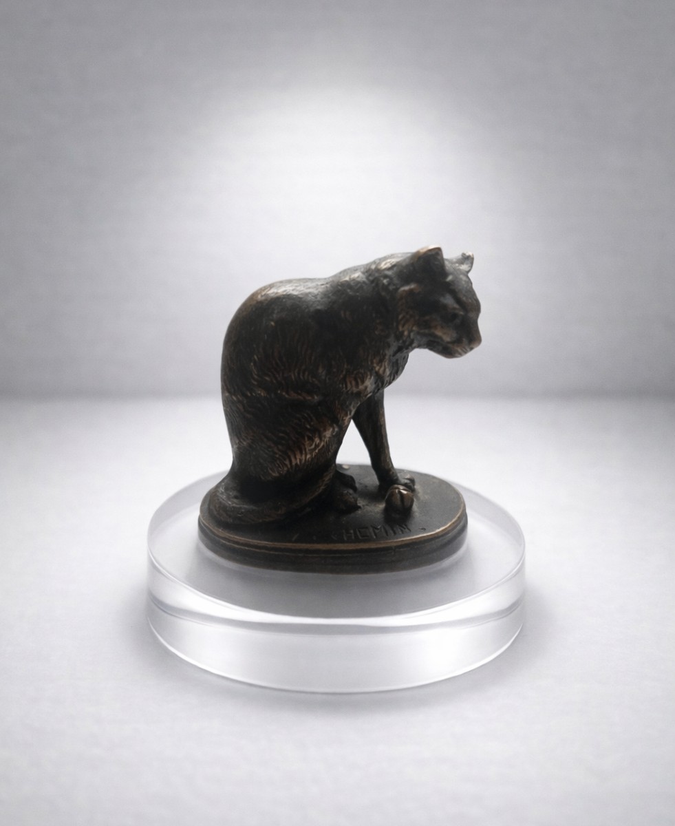 Bronze Cat By Way -photo-1