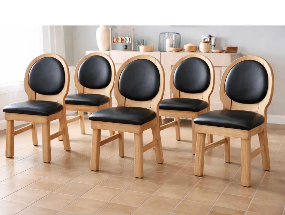Set Of 6 Vintage Chairs From The 1960s,-photo-2