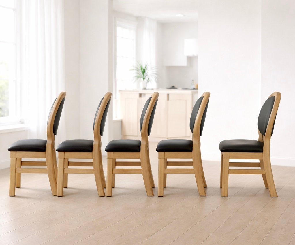 Set Of 6 Vintage Chairs From The 1960s,-photo-1