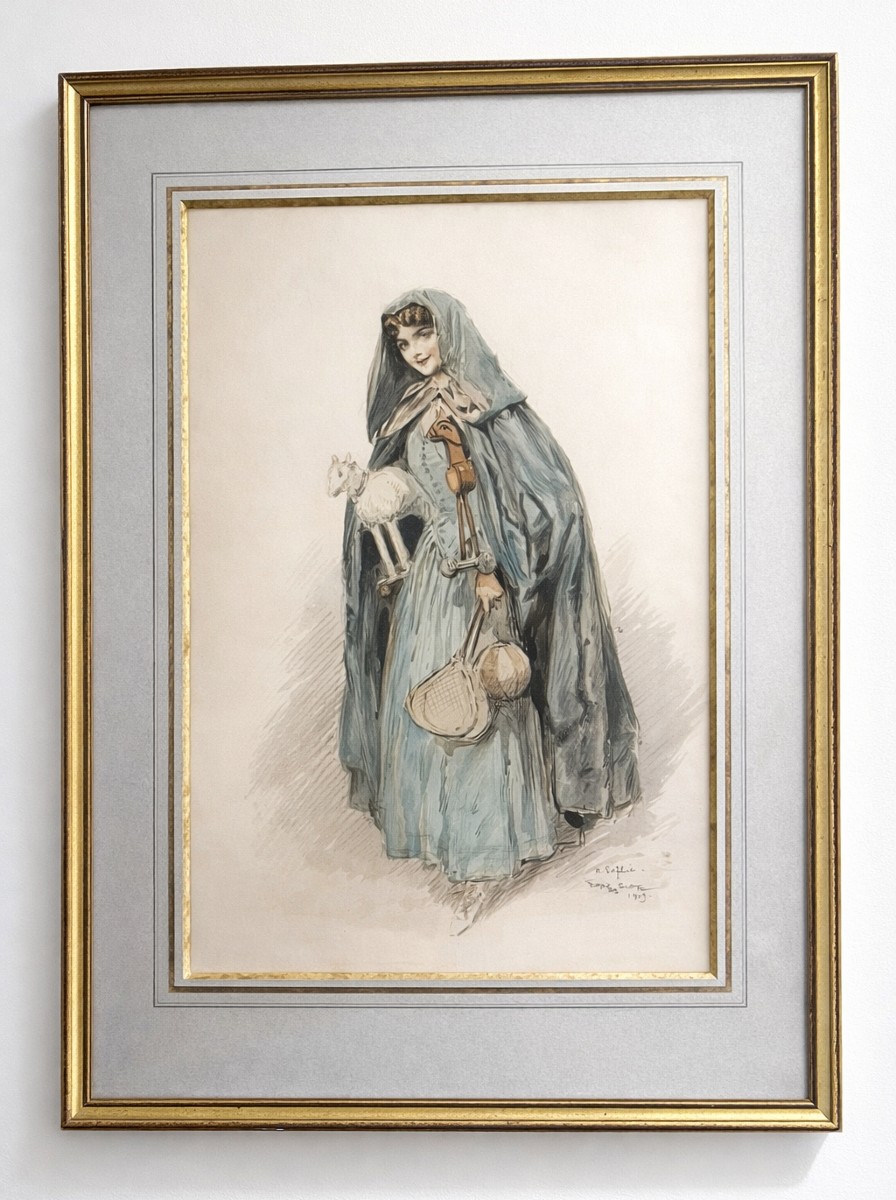 Watercolor 1909 Georges Scott -photo-2