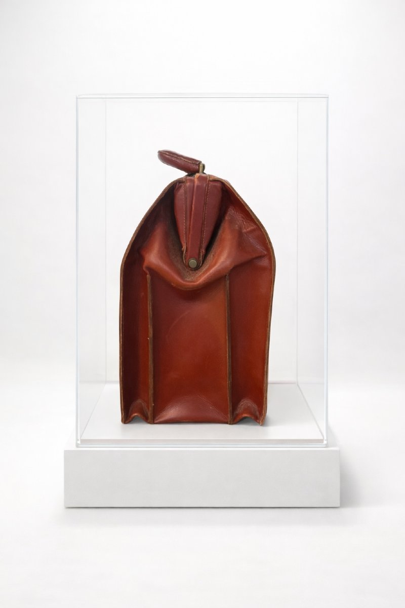 Hermès Doctor's Bag In Burgundy Leather – 20th Century-photo-3