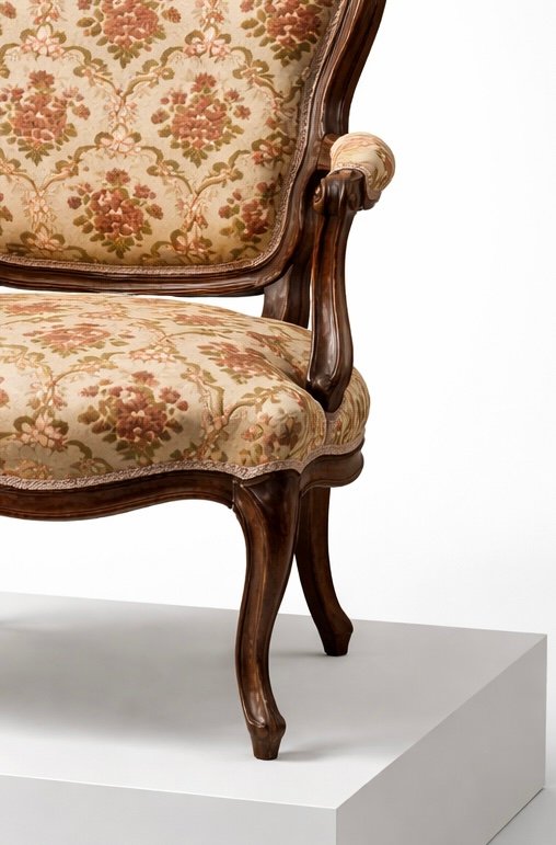 Louis XV Period Cabriolet Armchair – 18th Century-photo-3