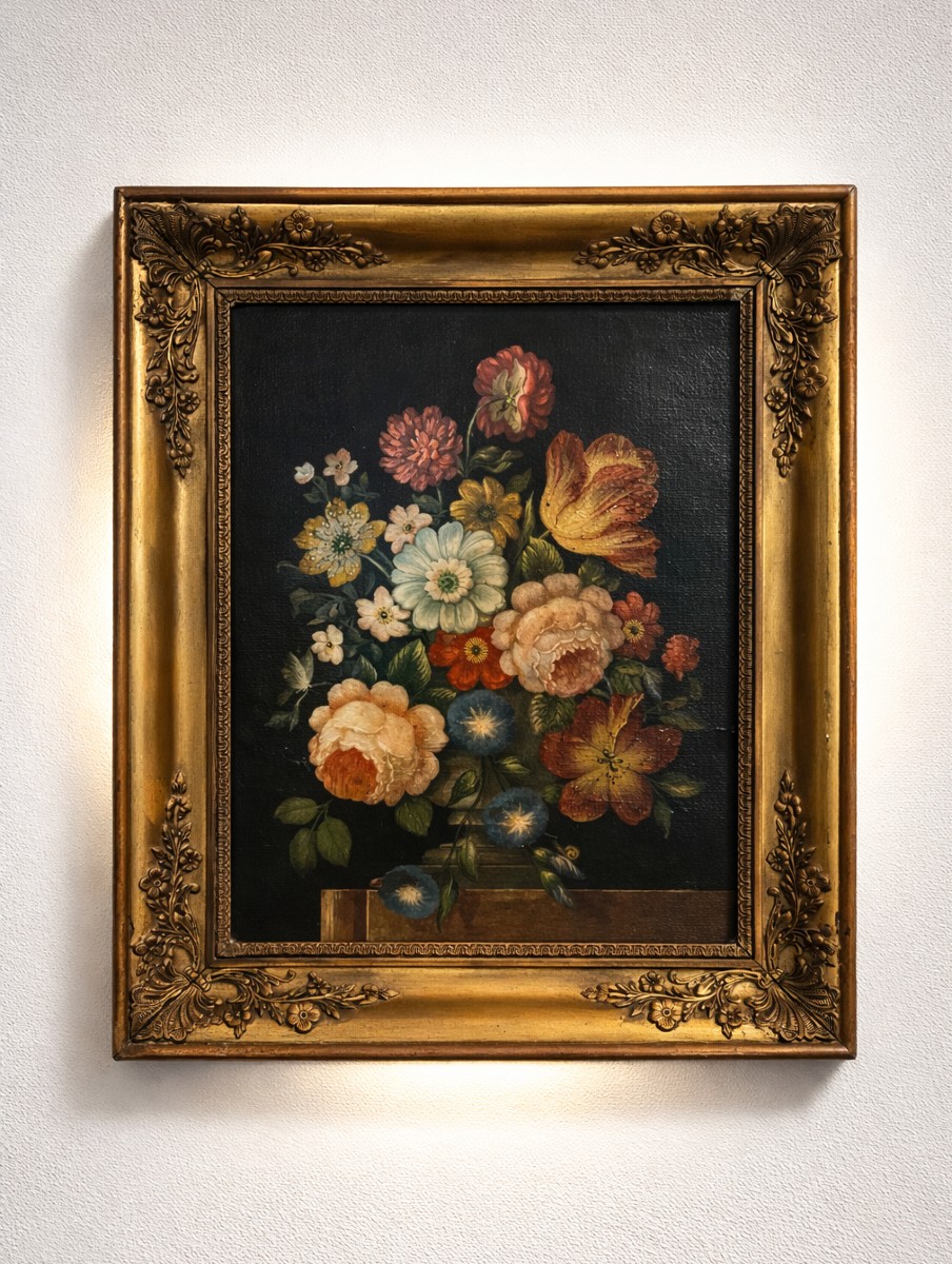 Nature morte au bouquet de fleurs –