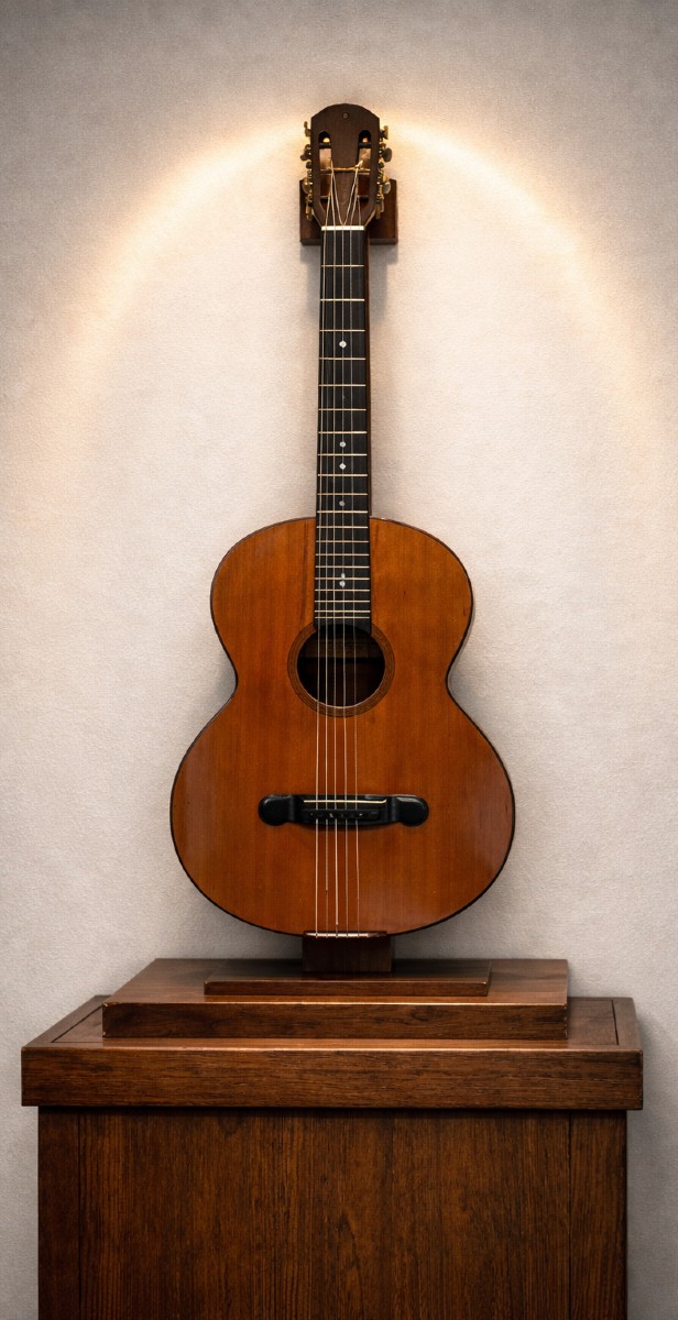 guitare romantique italienne réalisée par Gaetano Guadagnini à Turin en 1839