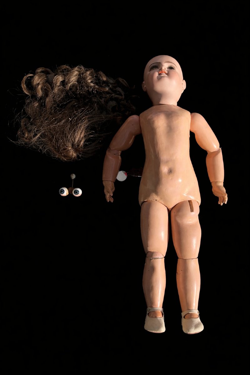 Antique Sfbj Doll - Jumeau Model - Size 12 - Bisque Head - Early XXᵉ Century-photo-2