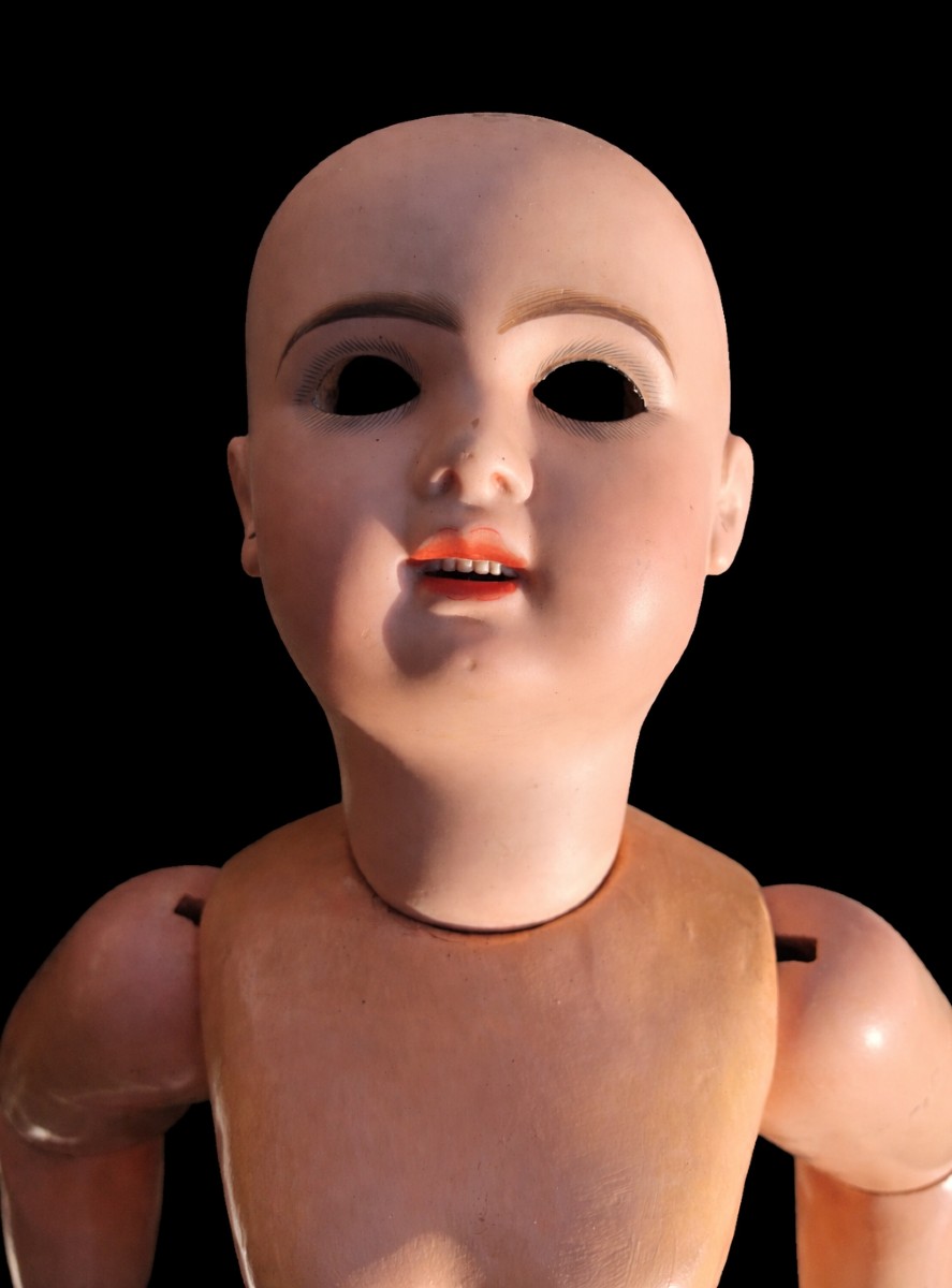 Antique Sfbj Doll - Jumeau Model - Size 12 - Bisque Head - Early XXᵉ Century