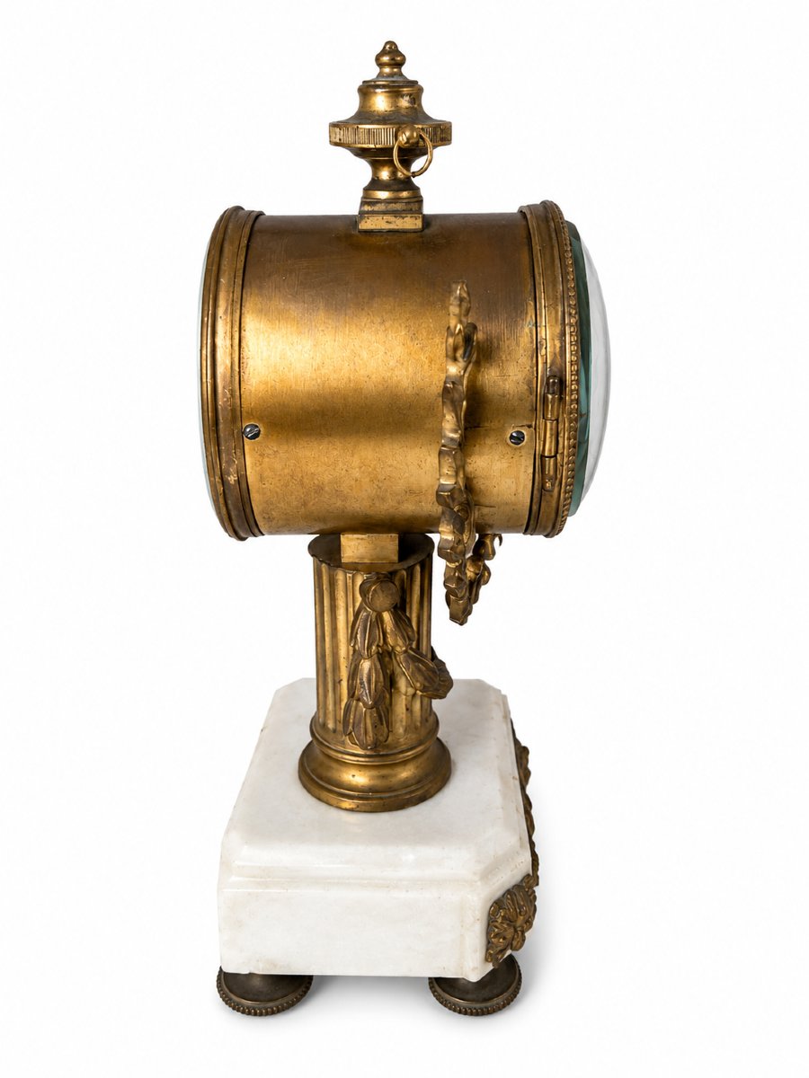 pendulette borne de style Louis XVI Cupidon-photo-5