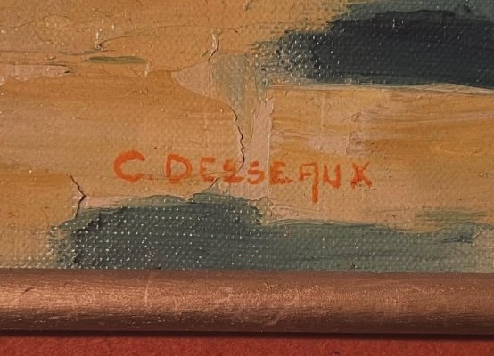 Claude Desseaux: Flowers In A Green Pot-photo-3