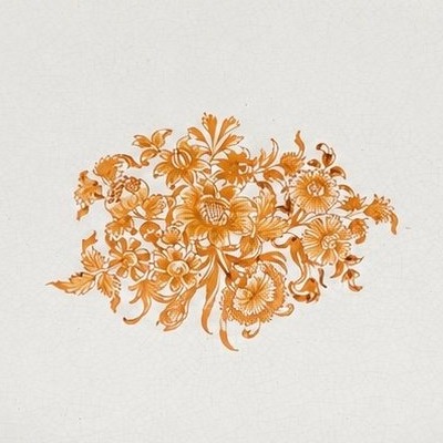 Moustiers – Earthenware Dish Decorated With Nightshade Flowers – 18th Century-photo-3