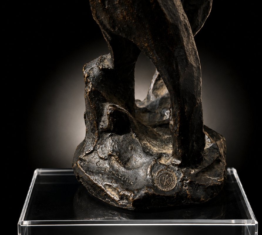 Aimé-jules Dalou (1838–1902) *the Peasant With A Hoe* (or *standing Hoeer*) Lost-wax Bronze,-photo-4