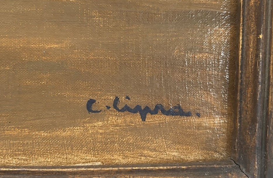 Jean Camille Cipra (1892-1952) – Paysage de rivière-photo-2