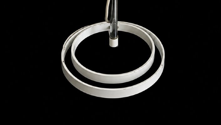 Lampe de bureau moderniste en acier chromé et métal laqué – Allemagne de l'Ouest, vers 1970-photo-1