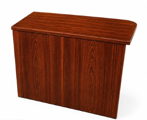 Art Deco Desk Made Of Rio Rosewood – Circa 1930-photo-4